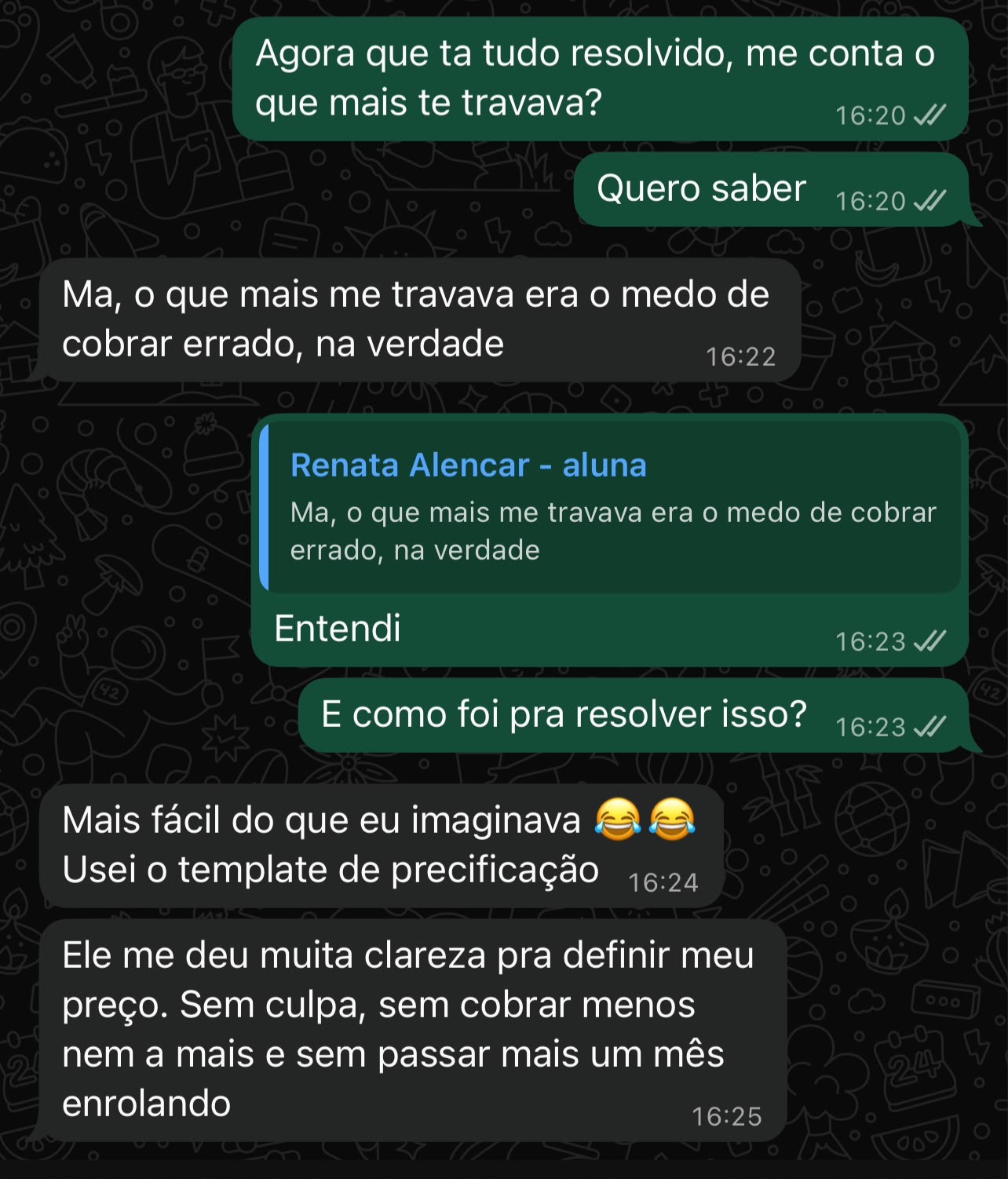 Depoimento Renata